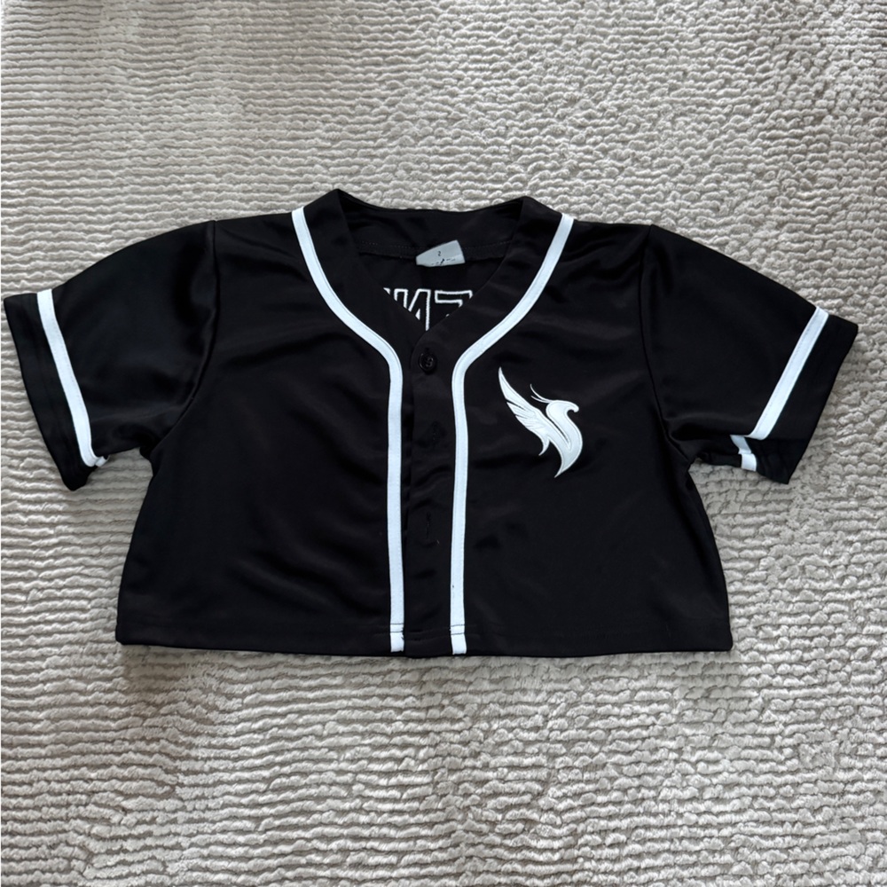Illenium merch cropped jersey sz S